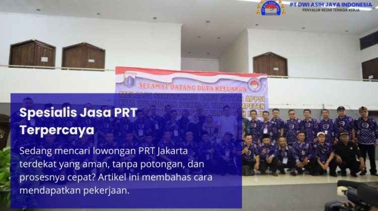 Spesialis Jasa PRT Terpercaya