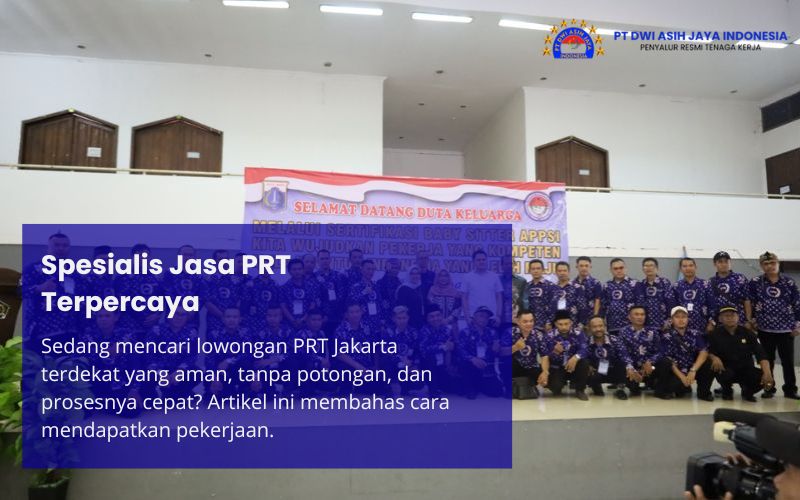 Spesialis Jasa PRT Terpercaya