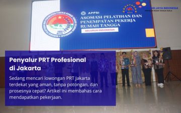 Penyalur PRT Profesional di Jakarta