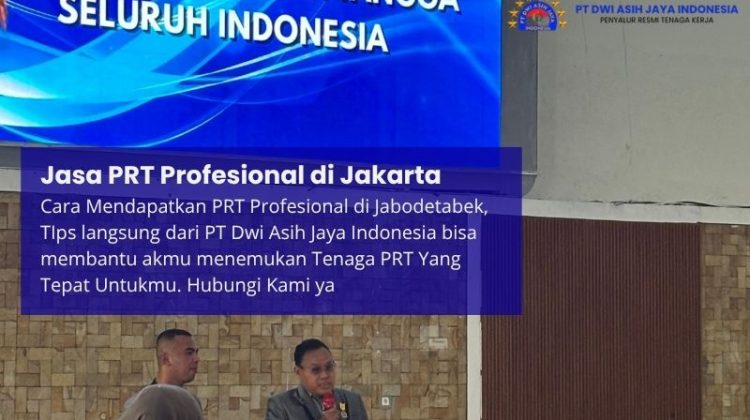 Jasa PRT Profesional di Jakarta