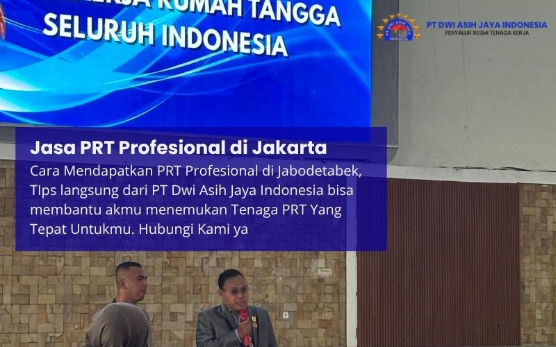 Jasa PRT Profesional di Jakarta