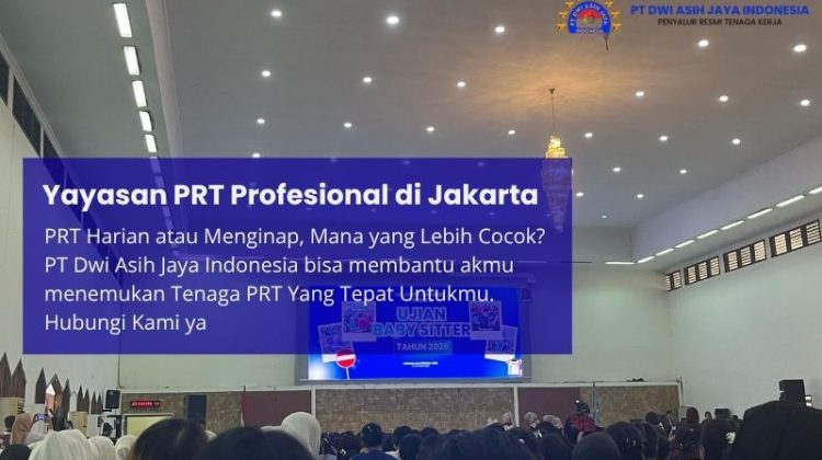 Yayasan PRT Profesional di Jakarta